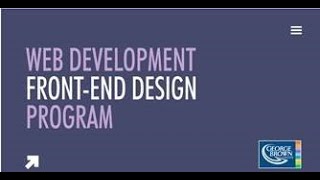 Web Development – Front-End Design